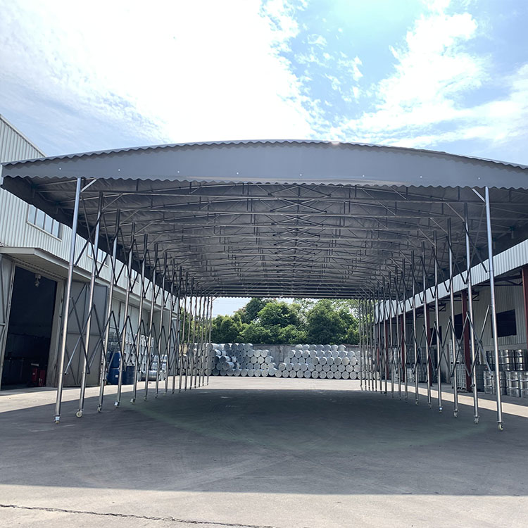 百色电动/移动推拉棚