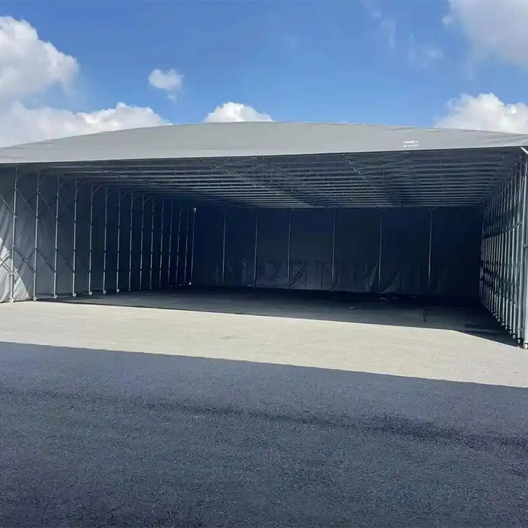 百色电动/移动推拉棚