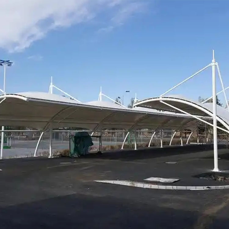 百色膜结构电动车棚