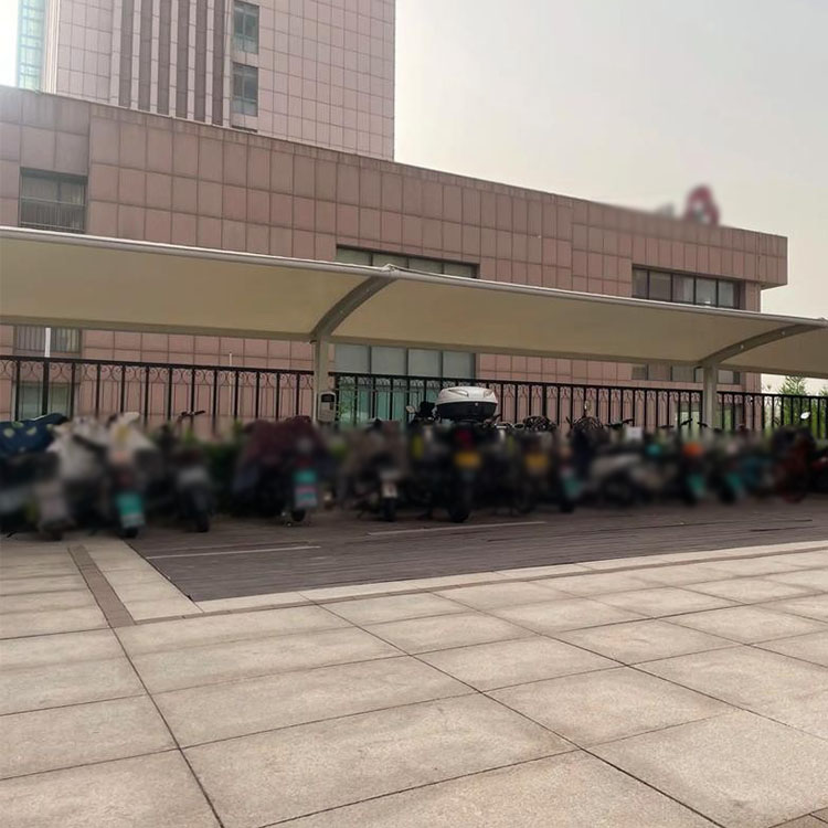 百色膜结构电动车棚