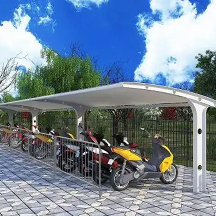 百色膜结构电动车棚