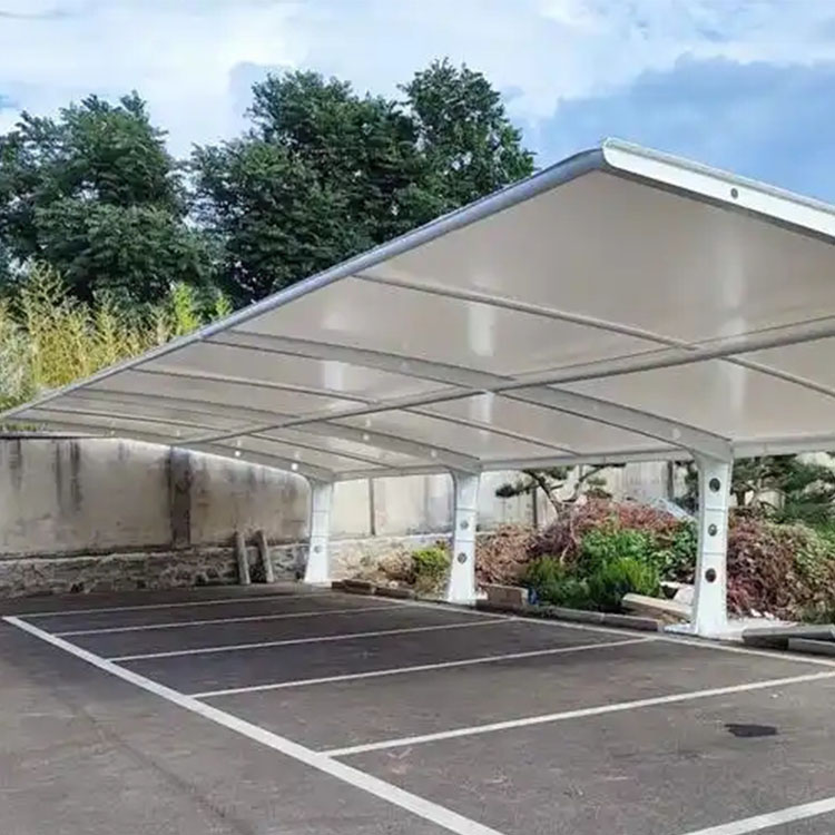 百色膜结构汽车棚