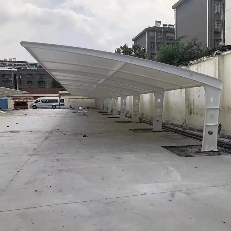 百色膜结构汽车棚